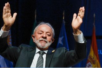 Este encontro de hoje no Chile no Palacio de La Moneda ao lado dos presidentes @GabrielBoric 1 1 e1753296803780