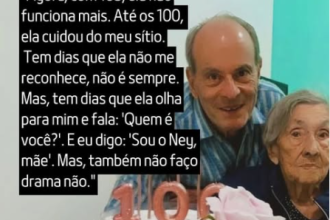 Ney Matogrosso e sua relação com a mãe