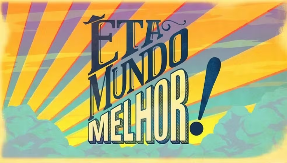Êta Mundo Melhor: Dita passa vergonha na rádio Logo Êta Mundo Melhor