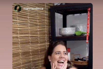 Após dois meses de perder o filho no final da gravidez, Tati Machado se surpreende ao se ver sorrindo naturalmente