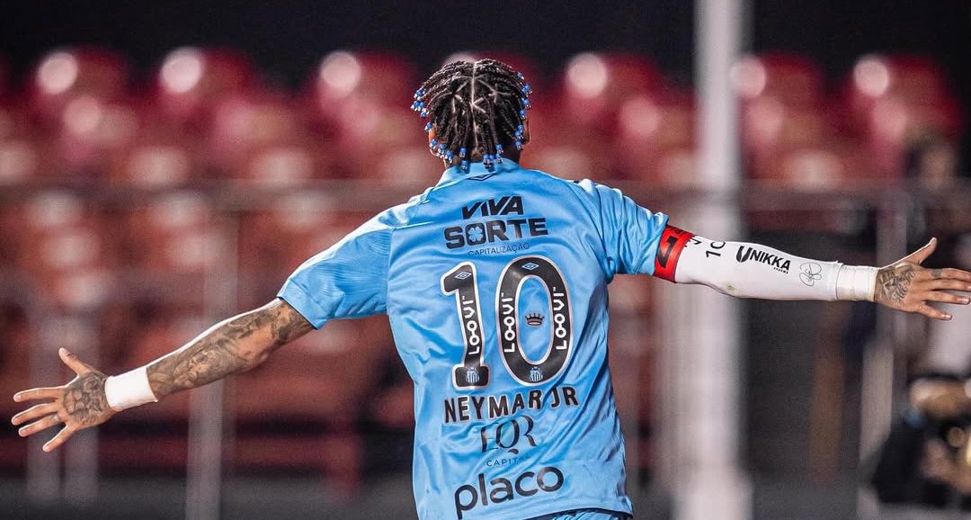 Grande noite 🩵🤍🖤 Santos sempre Santos 2 e1754485751191