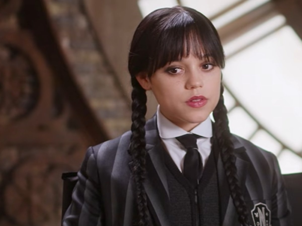 Jenna Ortega como Wandinha 