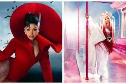 Capa Álbum - Cardi B - AM I THE DRAMA Capa Álbum - Nick Minaj - Pink Friday