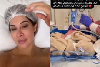 Eloáh, filha de Maíra Cardi Primo Rico está internada na UTI Reprodução/Instagram/Stories/@mairacardi