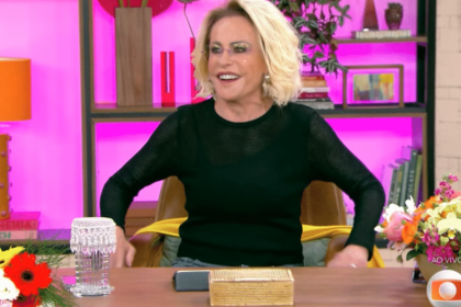 Imprevisto no “Mais Você”: Ana Maria Braga deixa programa para ir ao banheiro Imagem: Reprodução / Rede Globo, Programa Mais Você, 22/10/2025