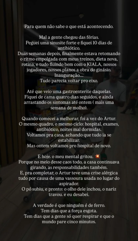 Kelly Key desabafa sobre problemas de saúde e rotina intensa: “Ninguém é de ferro” Captura de tela 2025 10 22 173801
