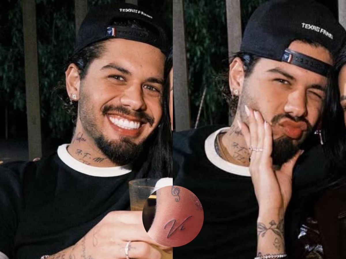 Zé Felipe muda tatuagem feita em homenagem a Virgínia foto 17