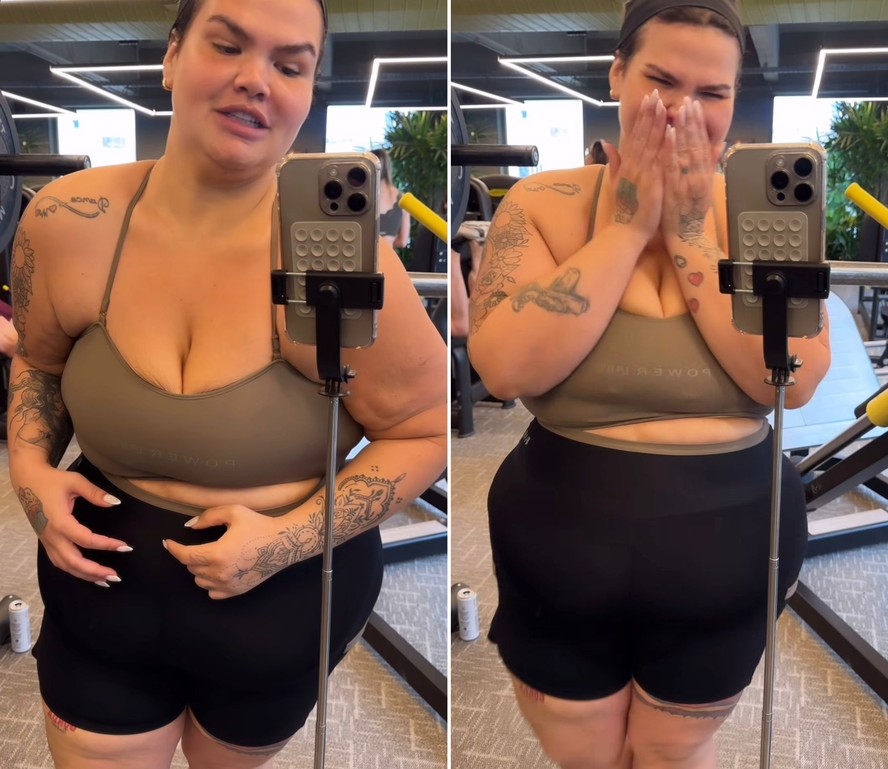 Thais Carla revela seu peso atual após cirurgia bariátrica thais carla saboneteira