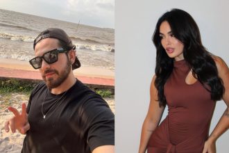 Reprodução:Instagram/@larisantosbe/@gustavomioto