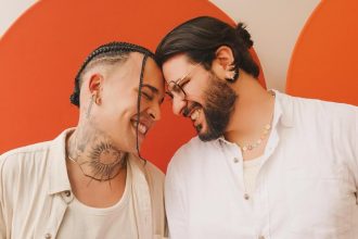 Daniel Garcia, intérprete de Gloria Groove, se casa com Pedro Lopes Reprodução/Instagram/@gloriagroove