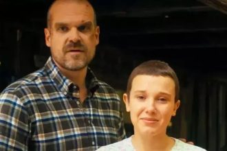 David Harbour e Millie Bobby Brown 2