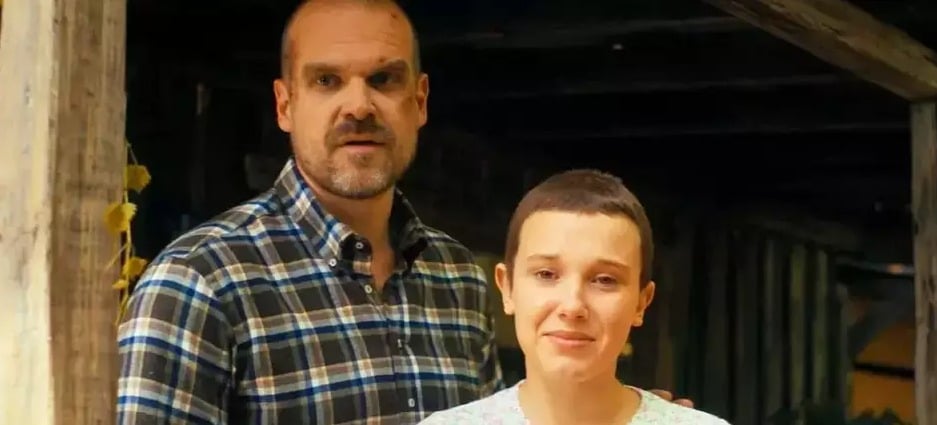 David Harbour e Millie Bobby Brown 2