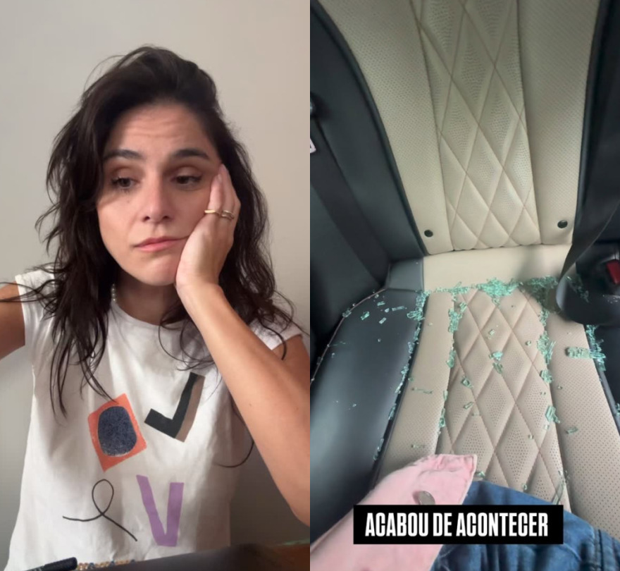 Priscila Branco, namorada de Fabio Porchat, sofre tentativa de assalto em carro de aplicativo em São Paulo Priscila