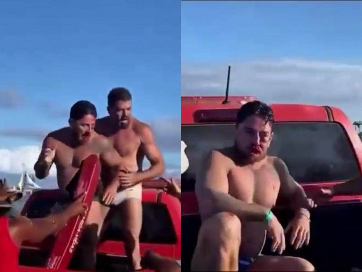 Casal de empresários é espancado em Porto de Galinhas Foto: Reprodução/Redes Sociais