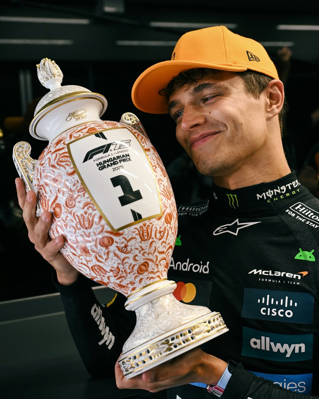 Lando Norris encerra domínio de Verstappen e conquista título mundial da Fórmula 1 em 2025 Foto: Reprodução/Instagram/@lando