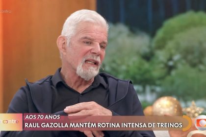 Raul Gazolla revela ter sobrevivido a seis infartos e alerta sobre importância da prevenção cardíaca Foto: Reprodução/Tv Globo