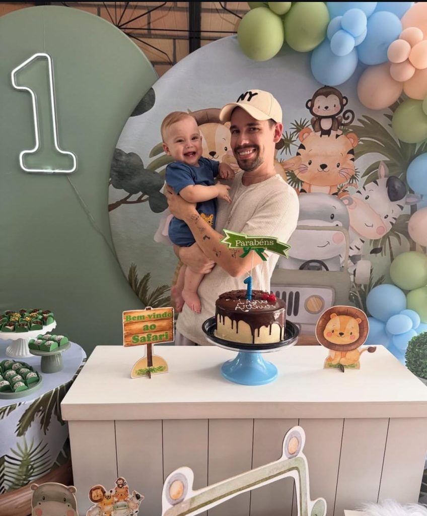 Marido de Isabel Veloso rebate críticas após comemorar aniversário do filho enquanto ela segue na UTI Reprodução/Instagram/@lucasborbass