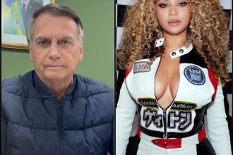 Beyoncé exige retirada de teaser de filme sobre Bolsonaro após uso irregular de “Survivor” Foto: Reprodução/Instagram/@jairmessiasbolsonaro/@beyonce