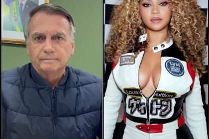 Beyoncé exige retirada de teaser de filme sobre Bolsonaro após uso irregular de “Survivor” Foto: Reprodução/Instagram/@jairmessiasbolsonaro/@beyonce