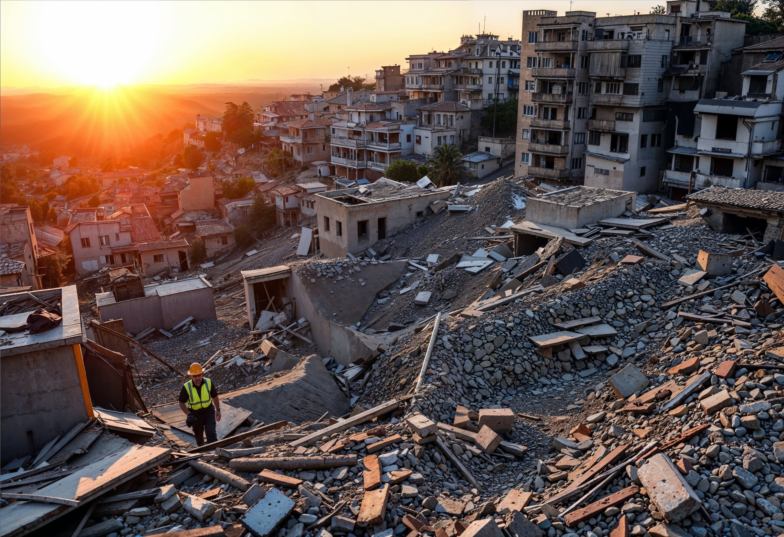 Terremoto de 7,6 atinge o nordeste do Japão e provoca alerta de tsunami paisagem de desastres naturais scaled