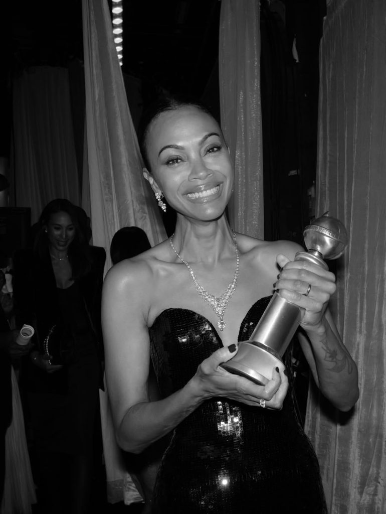 Foto: Reprodução/Instagram @zoesaldana