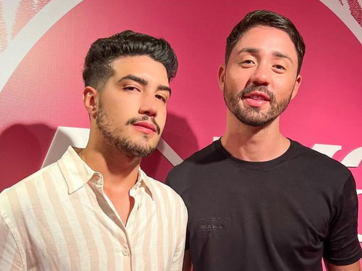 Rico Melquiades relata tentativa de agressão por ex-namorado Foto: Reprodução/Instagram @ricoof e @matheusfreire