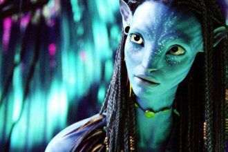 Zoe Saldaña em "Avatar" • Divulgação